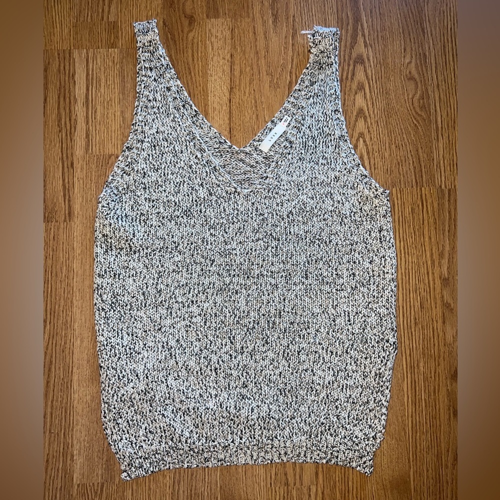 Sweater Tank Top